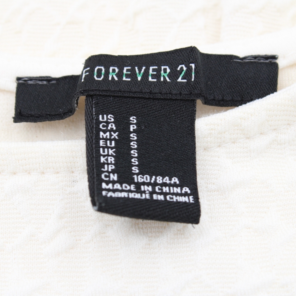 Forever 21 Beige Scoop Neck Dress – Size S - Picture 4 of 6